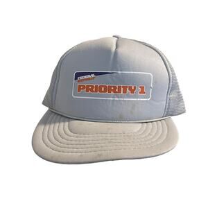 Vintage Priority 1 SnapBack Trucker Hat